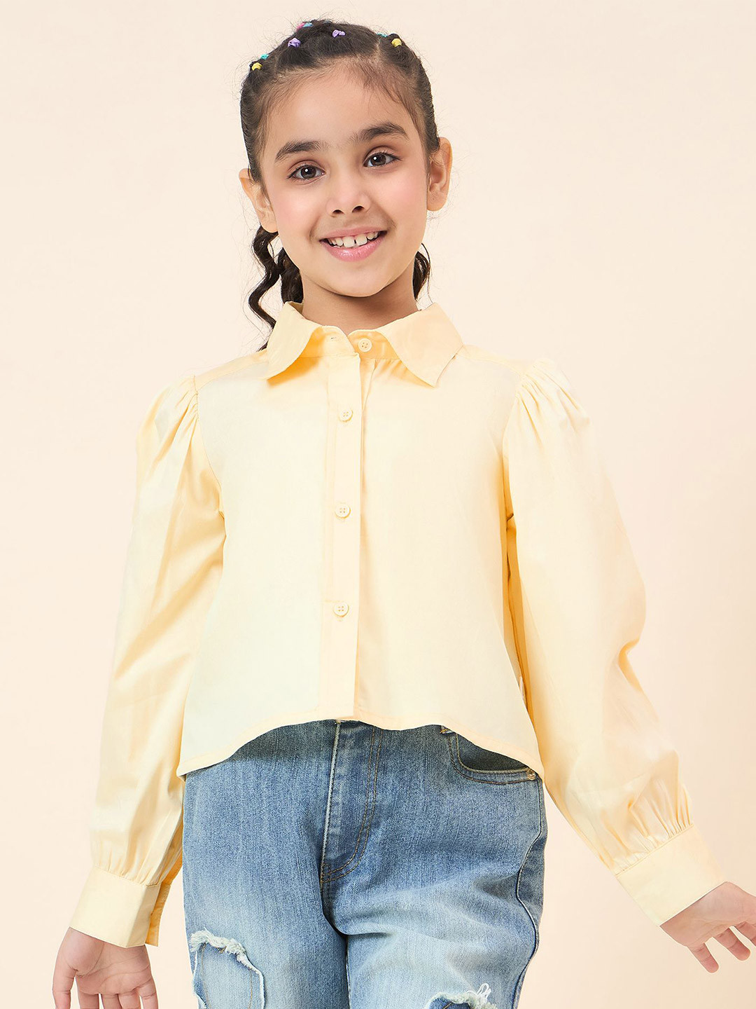 Stylo Bug Cotton Shirt Style Top