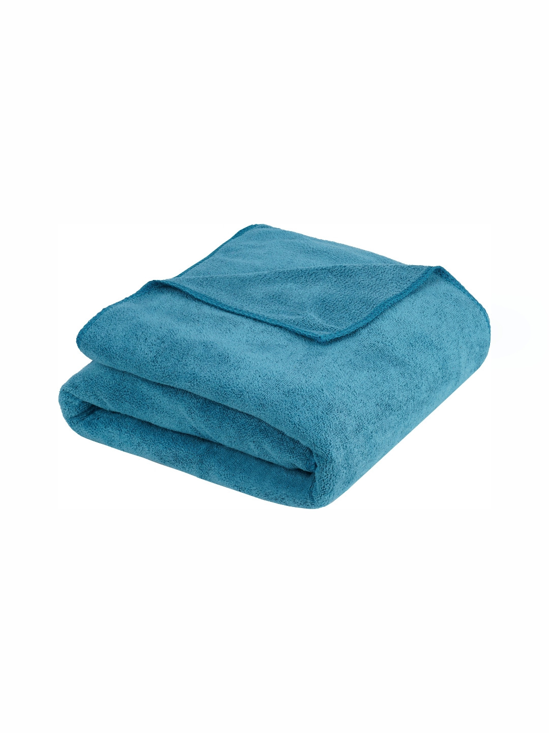 Fezora Blue Microfiber 400 GSM Super Soft Bath Towel