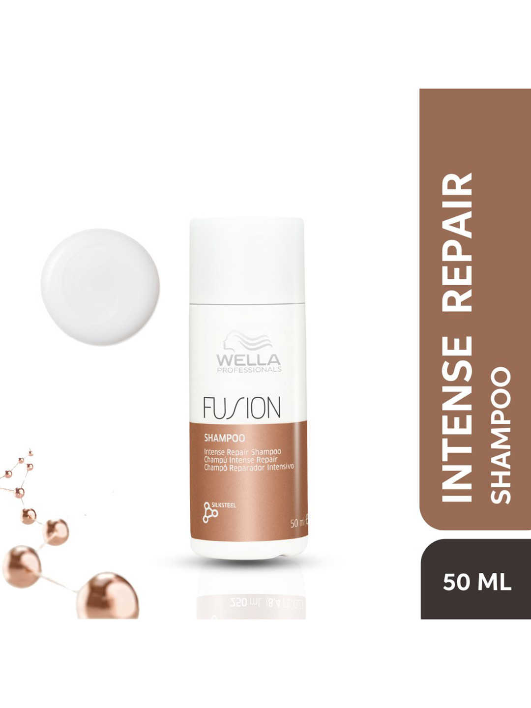 WELLA PROFESSIONALS Fusion Intense Repair Shampoo with Silk Amino Acids - 50 ml