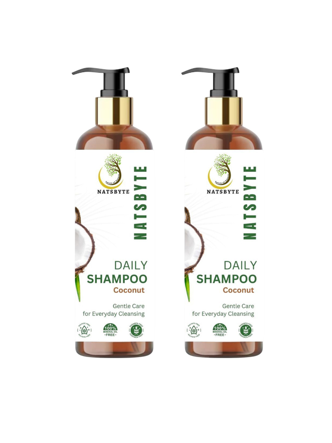 NATSBYTE Natural Coconut Shampoo - 200 ml