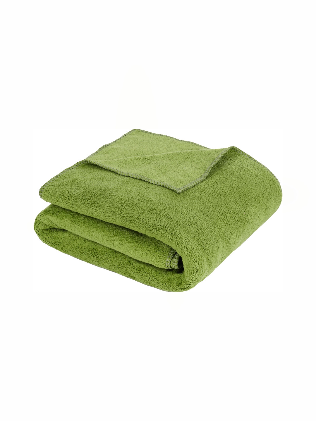 Fezora Green Microfiber 400 GSM Super Soft Bath Towel