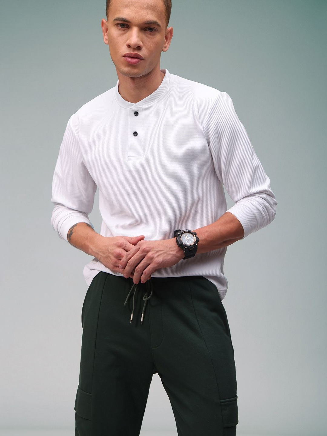 MADSTO Men Pockets T-shirt