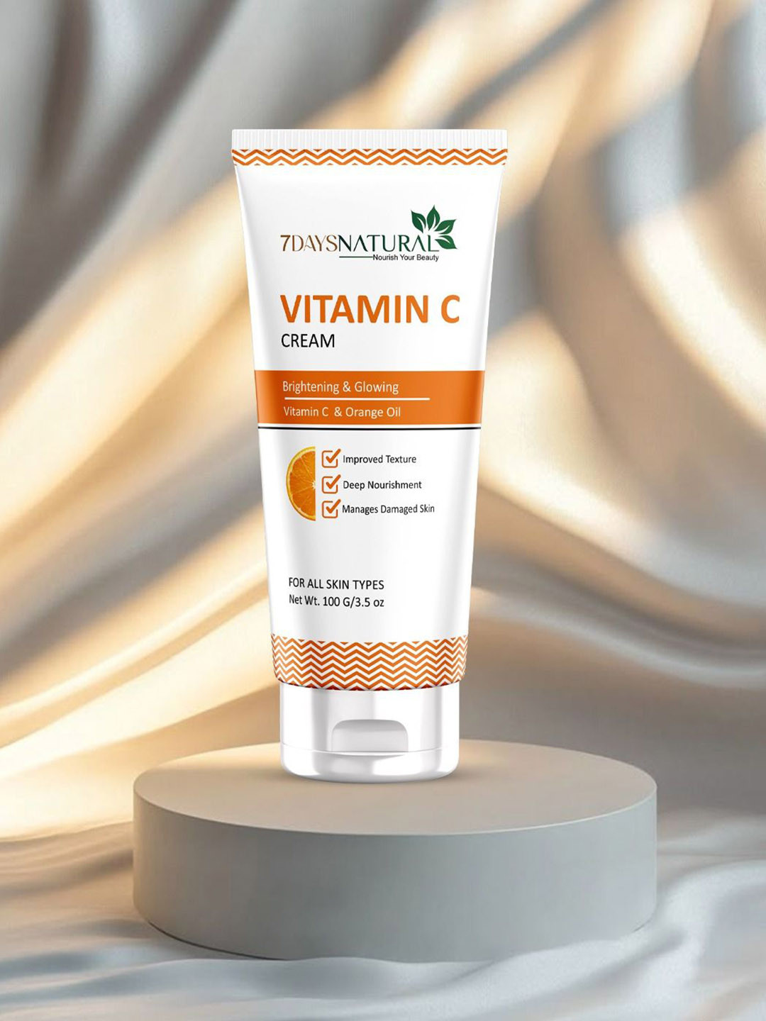 7DAYSNATURAL Vitamin C Cream For Deep Nourishment - 100 g