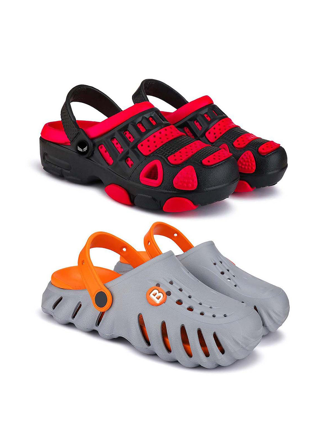 BERSACHE Girl Pack Of 2 Clogs