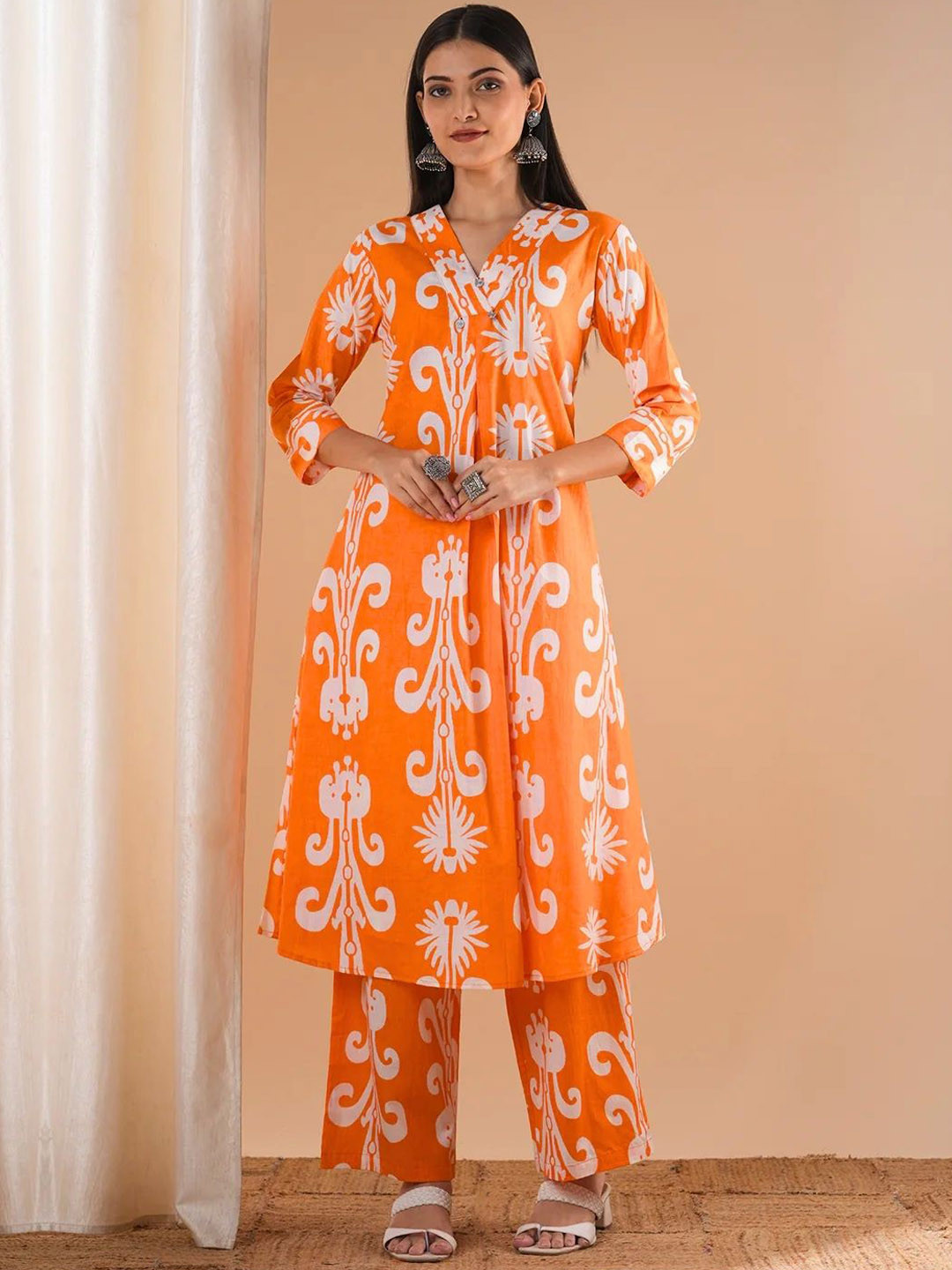 Atha Fashion Tangerine Dusk Co-Ord Set