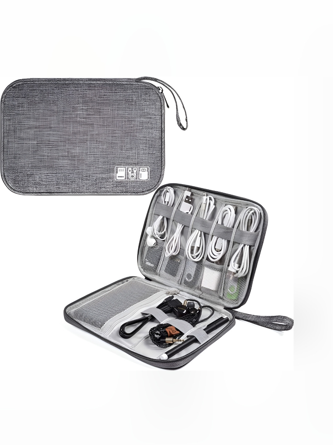 Panchhi Store Textured Gadget Organiser Travel Accessory