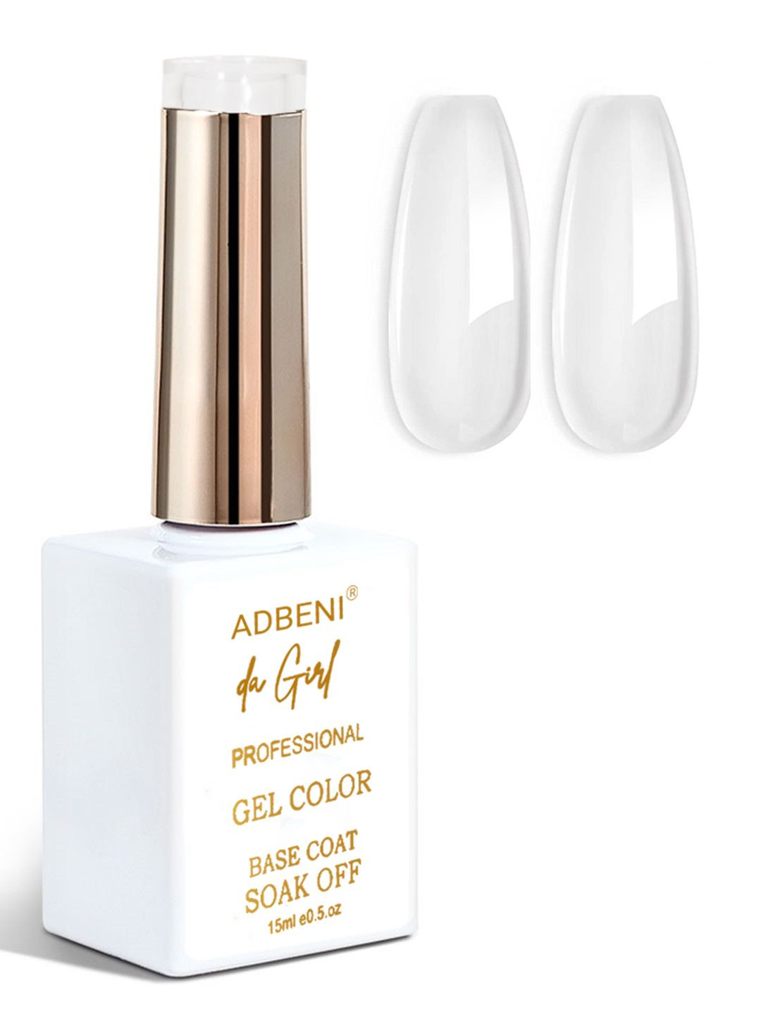 Adbeni Da Girl UV/LED Soak-Off Gel Nail Polish - 15 ml - Base Coat