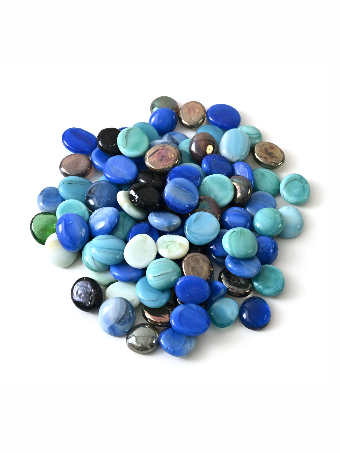 VANNEF Multicolour Decorative Glossy Glass for Vase Fillers Home Garden Decor