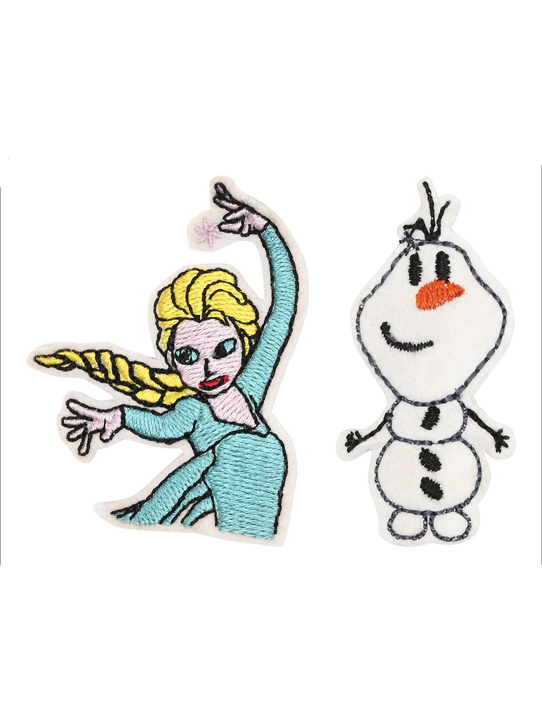 Aye Candy Girl Ice Queen and Snowman Alligator Hair Clip