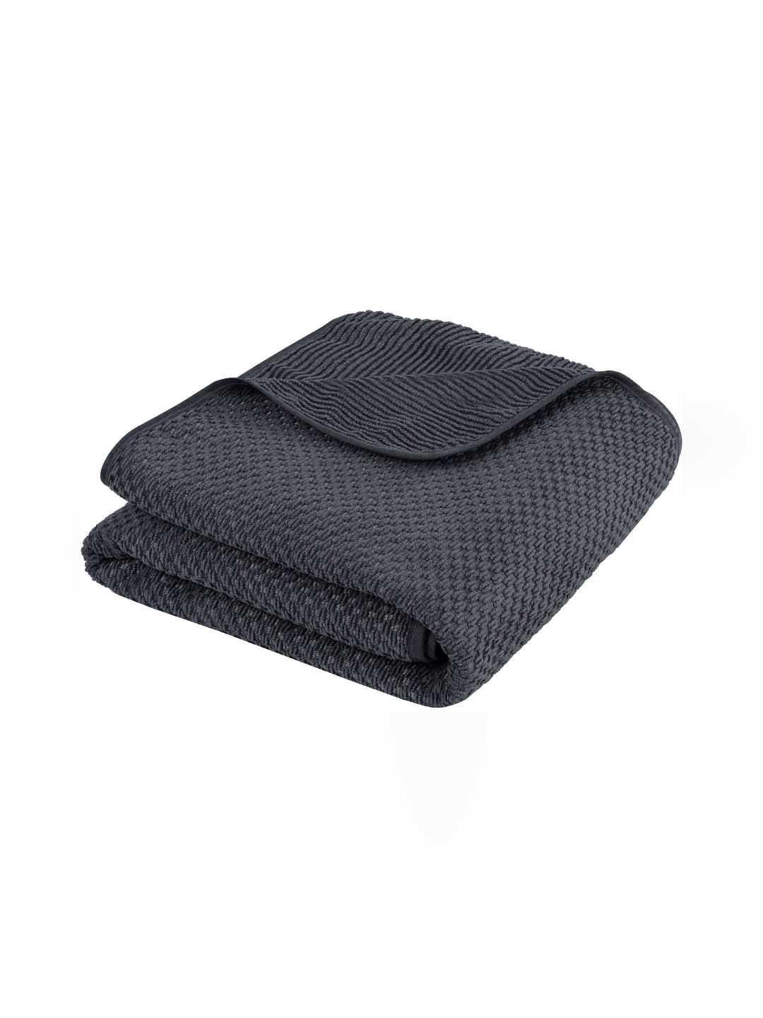 Fezora Grey Microfiber 400 GSM Simply Modern Bath Towel