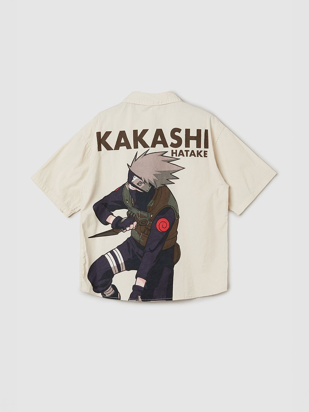 max Boys Anime Printed Casual Shirt