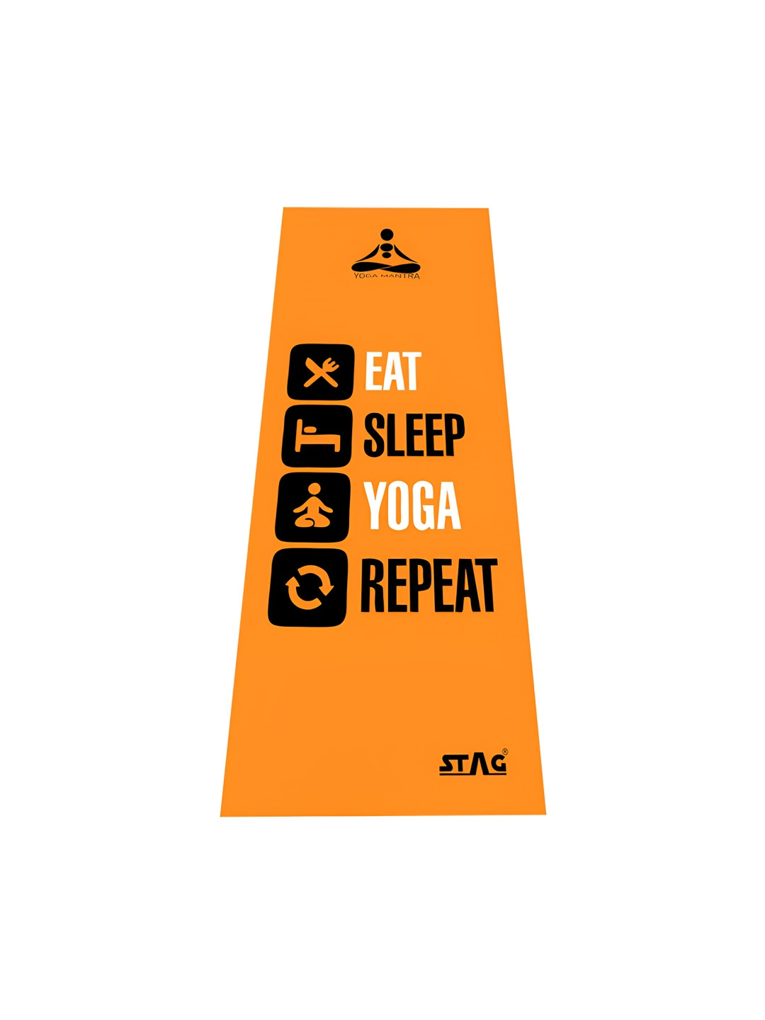 STAG GLOBAL Typography Printed Fitness & Sports Mat