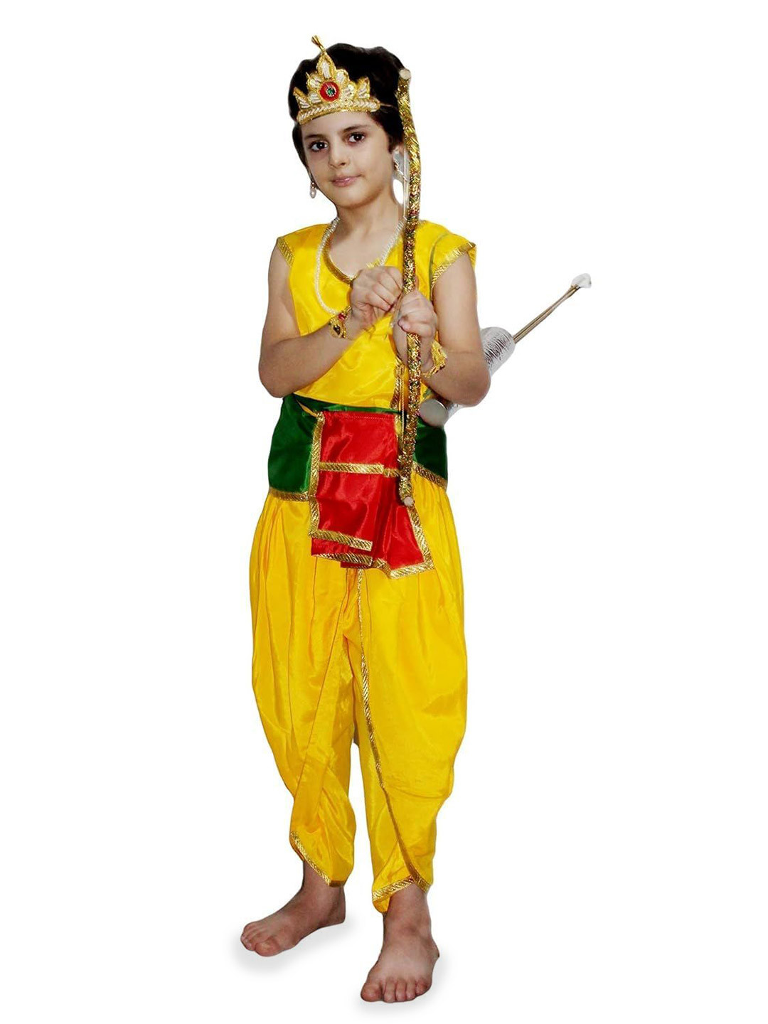 Kaku Fancy dresses Boys Raja Ram Costume Of Ramleela Mythological Character