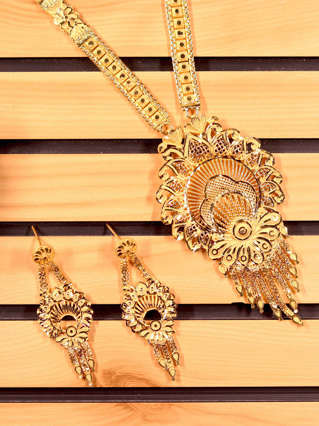GOLD CASH 10k Gold- Plated Jewellery Set