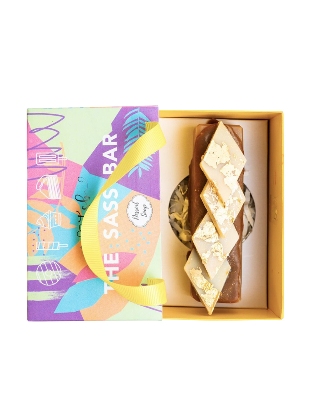 The Sass Bar Kaju Katli Chocoate Barfi Soap- 120 g
