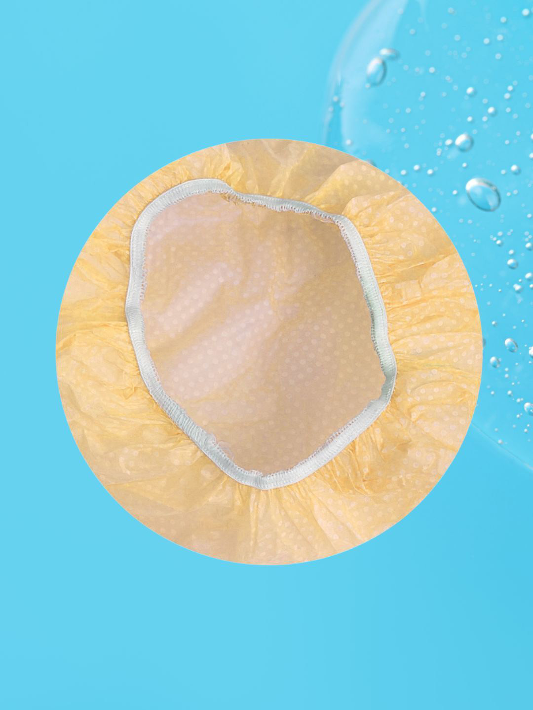 basicare Set Of 2 Reusable Polka Dot Shower Cap