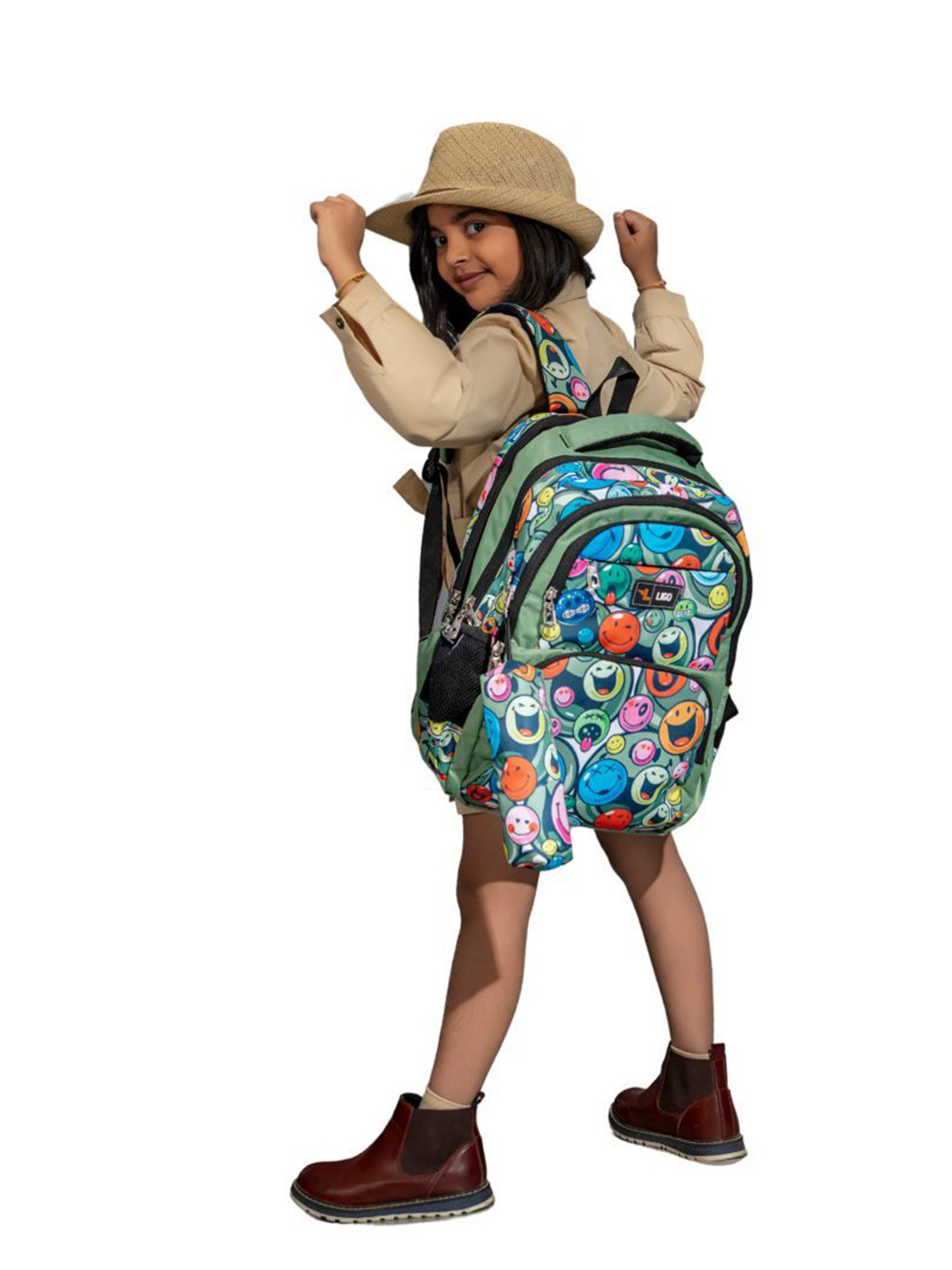 Ligo Bags 21L Kids Graphic printed school Backpack