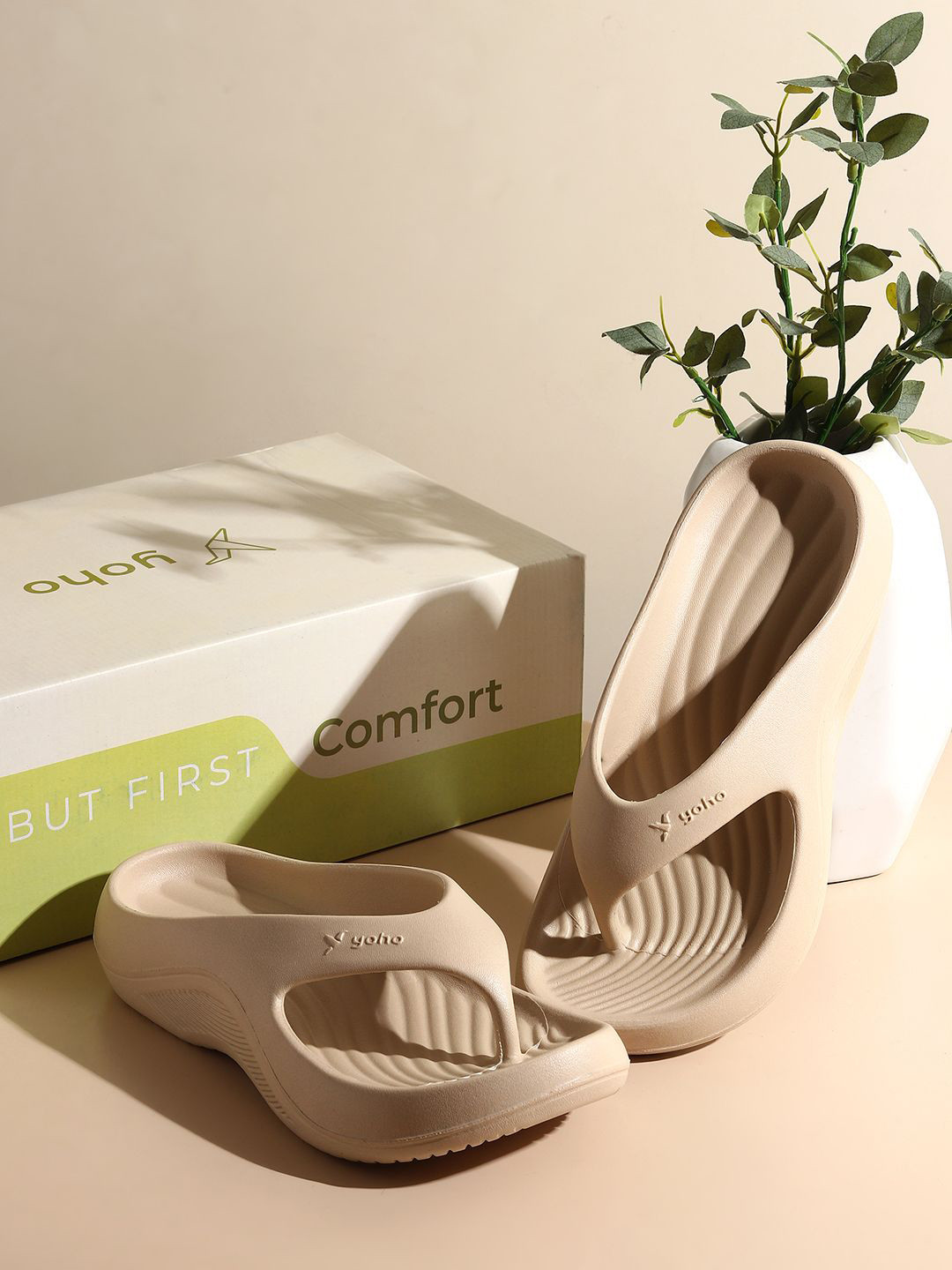 yoho Women Pilo Women Lightweight Waterproof  Footpharma Footbed  Slipper