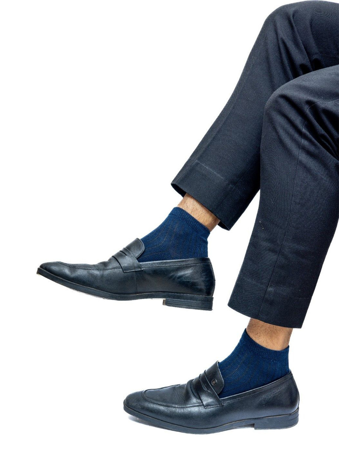 Milk&Whisky Men Striped Ankle Length Socks