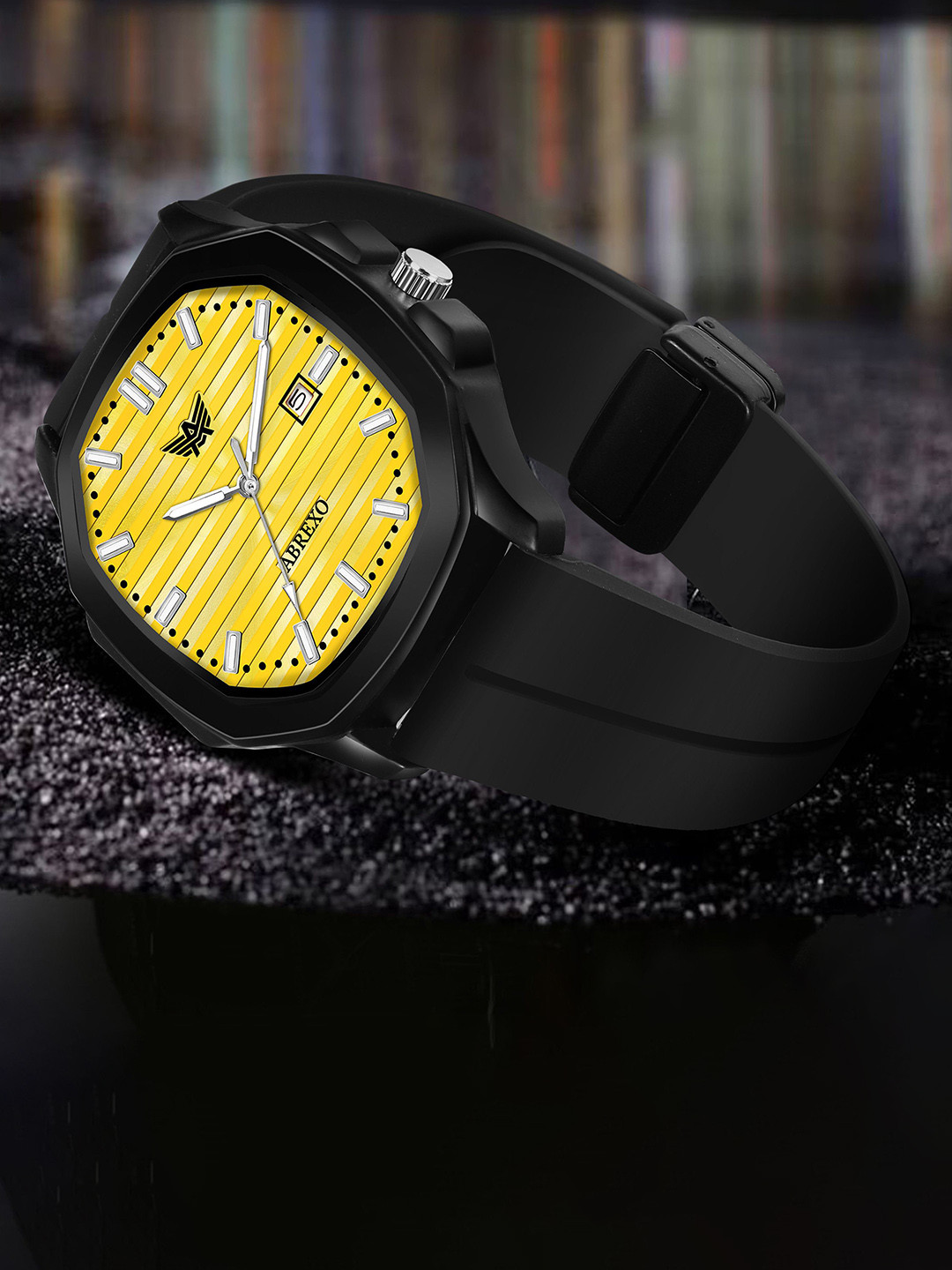 Abrexo Men Dial Magentic Straps Analogue Watch Abx6702