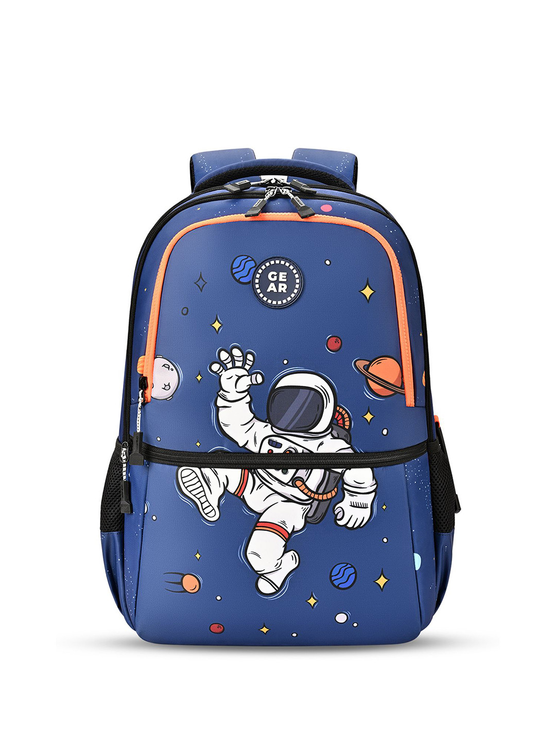 Gear Floating Graphic Printed Medium Ergonomic Laptop Compartment Structured Backpacks