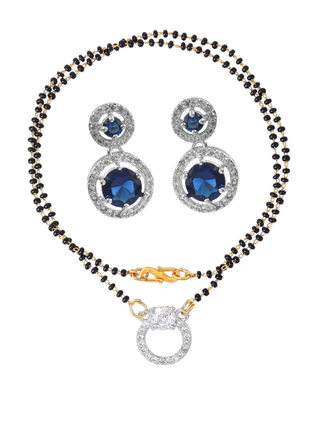 CHARMS Silver Mangalsutra Set