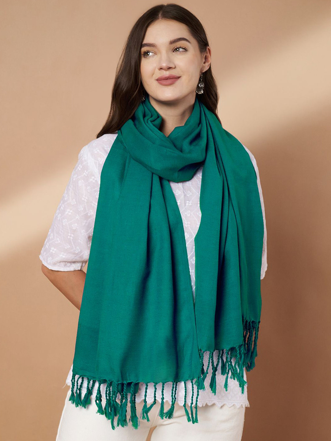 Zamour Women Tasselled Stole