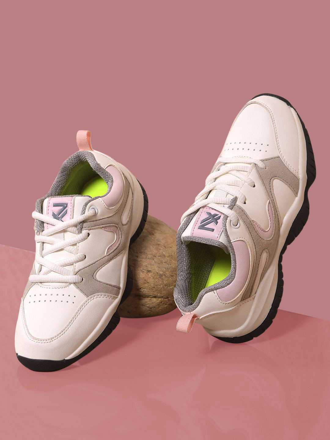 Liberty Canon- 2e Kids Lace Ups Running Non-Marking Shoes