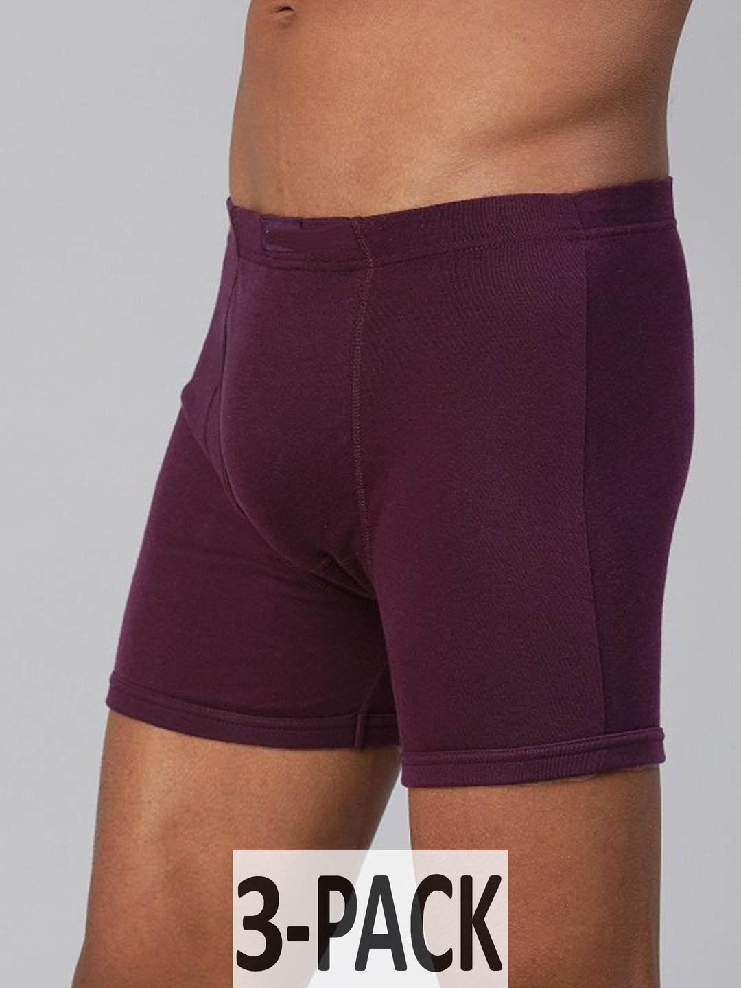 Cavenders Cotton Briefs For Men Solid (pack of 3)