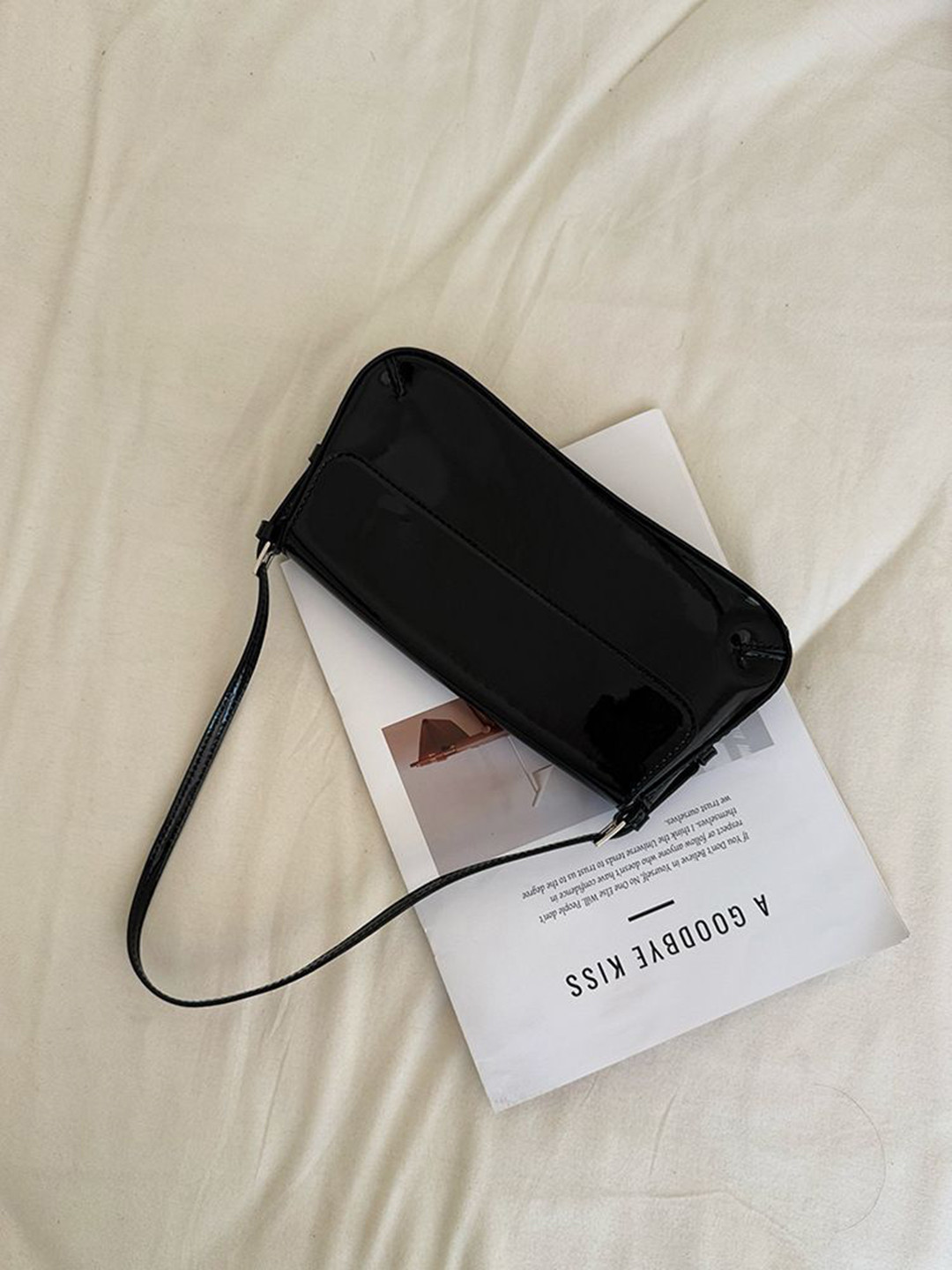 CORSICA Baguette One Handle Shoulder Bag With Non-Detachable Sling Strap