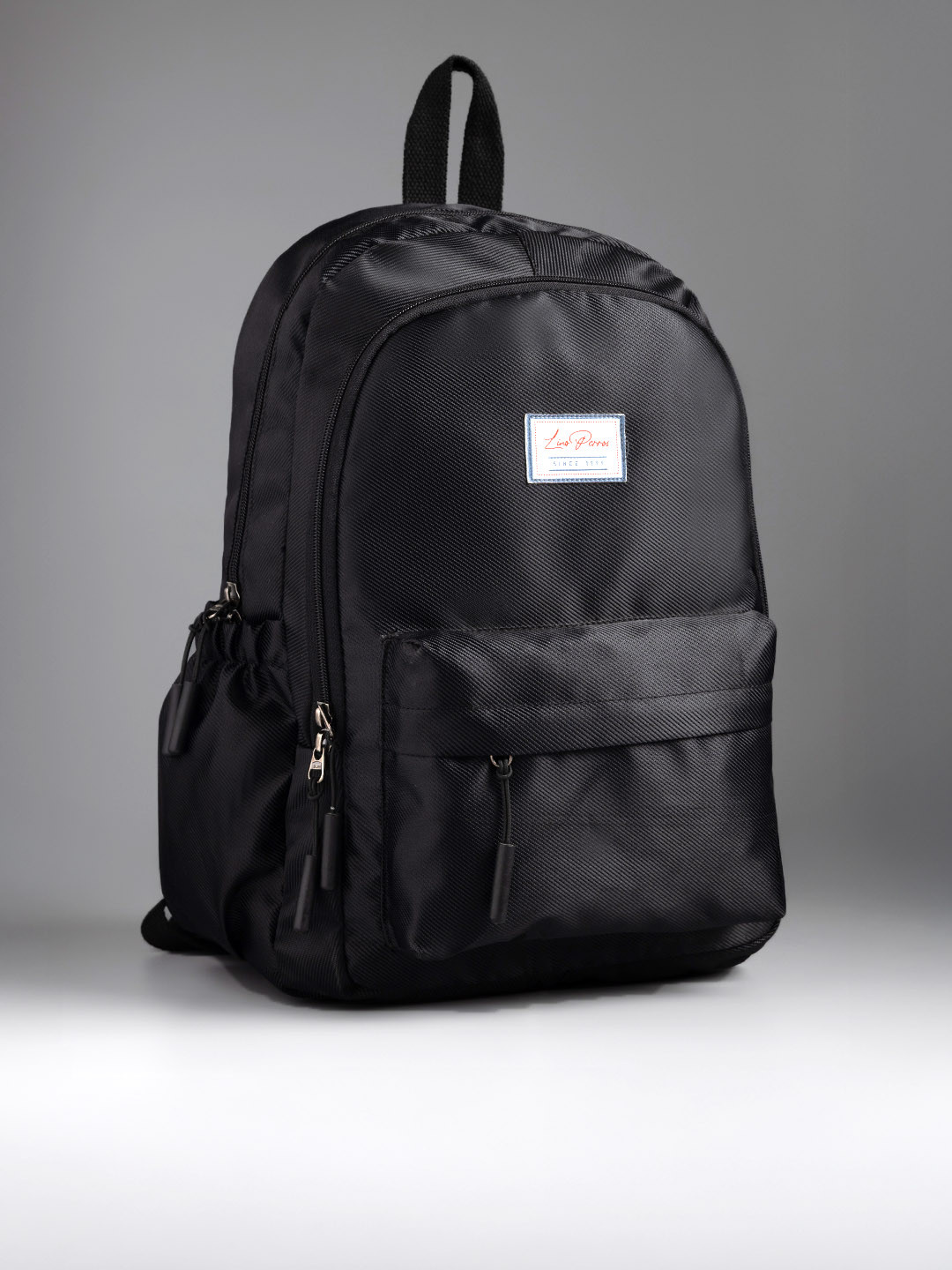 Lino Perros Women Black 14 Inch Laptop Backpack