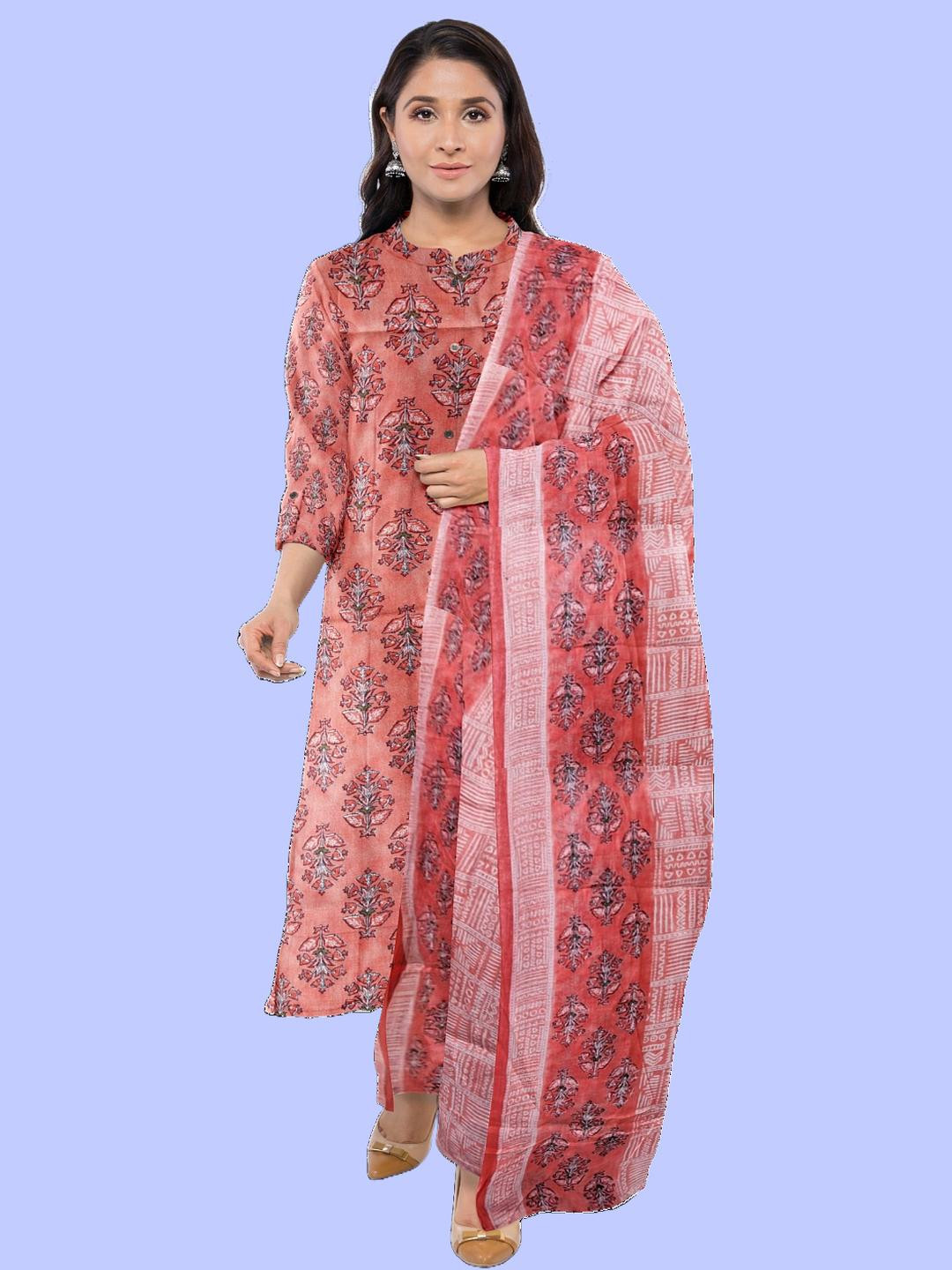ASHMITAS COLLECTION Pure Cotton Unstitched Dress Material