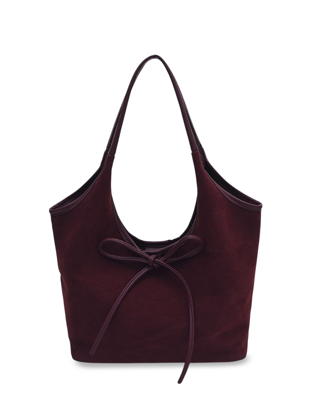 CORSICA One Handle Bow Detail Bucket Shoulder Bag