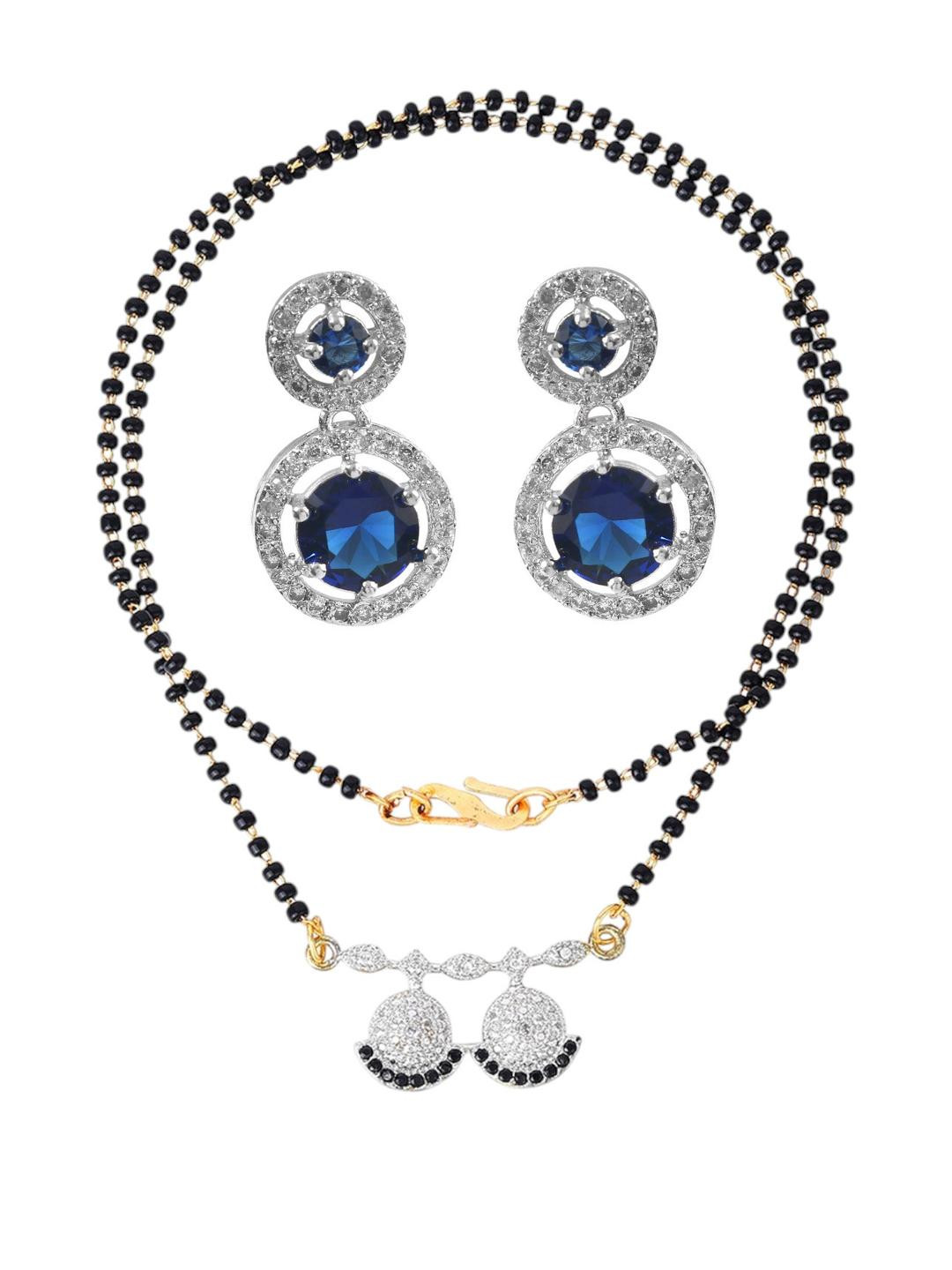 CHARMS Cubic Zirconia Mangalsutra Set