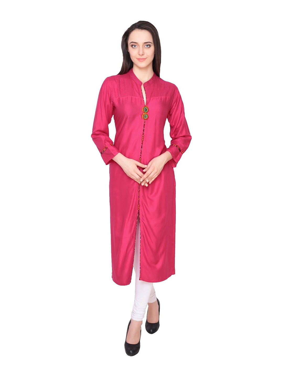 Inara Robes Women Pink Kurtas