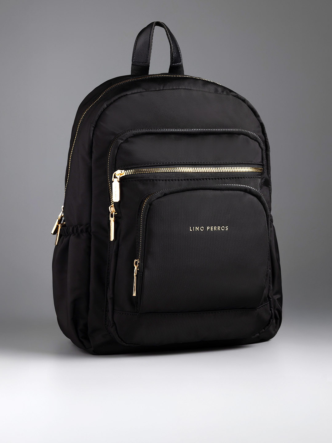 Lino Perros Women Pacman Timeless Black Backpack