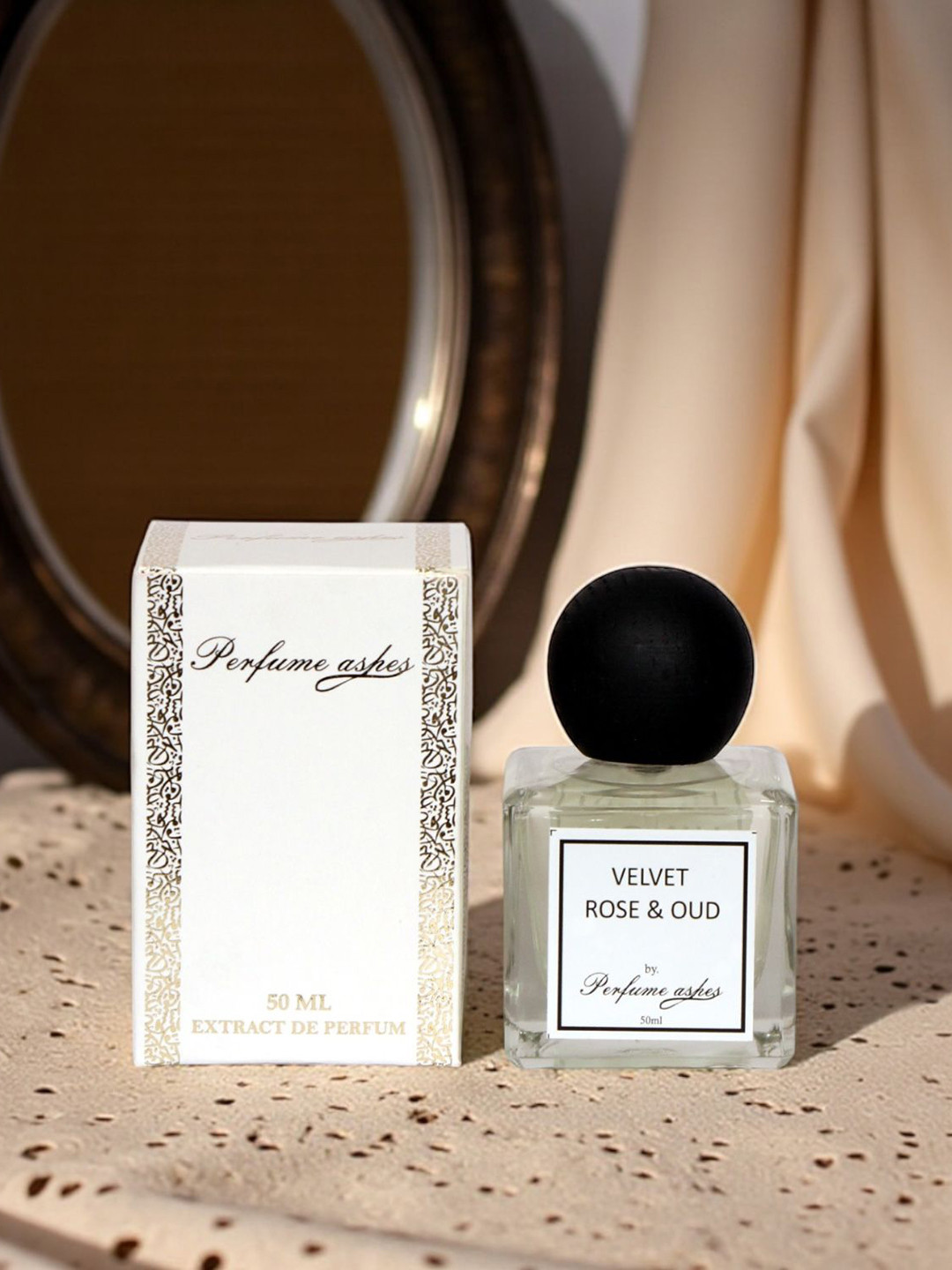 PERFUME ASHES Velvet Rose & Oud Long Lasting Extract De Perfume- 50 ml