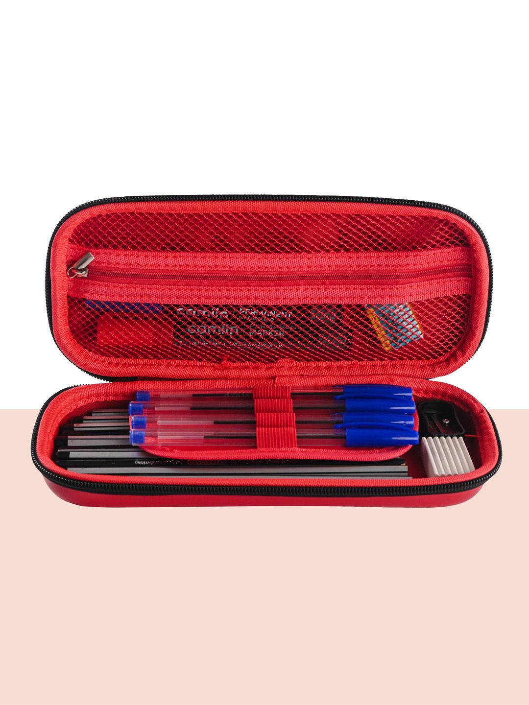 YK Set Of 2 Mickey Printed Waterproof 3D Pencil Boxes