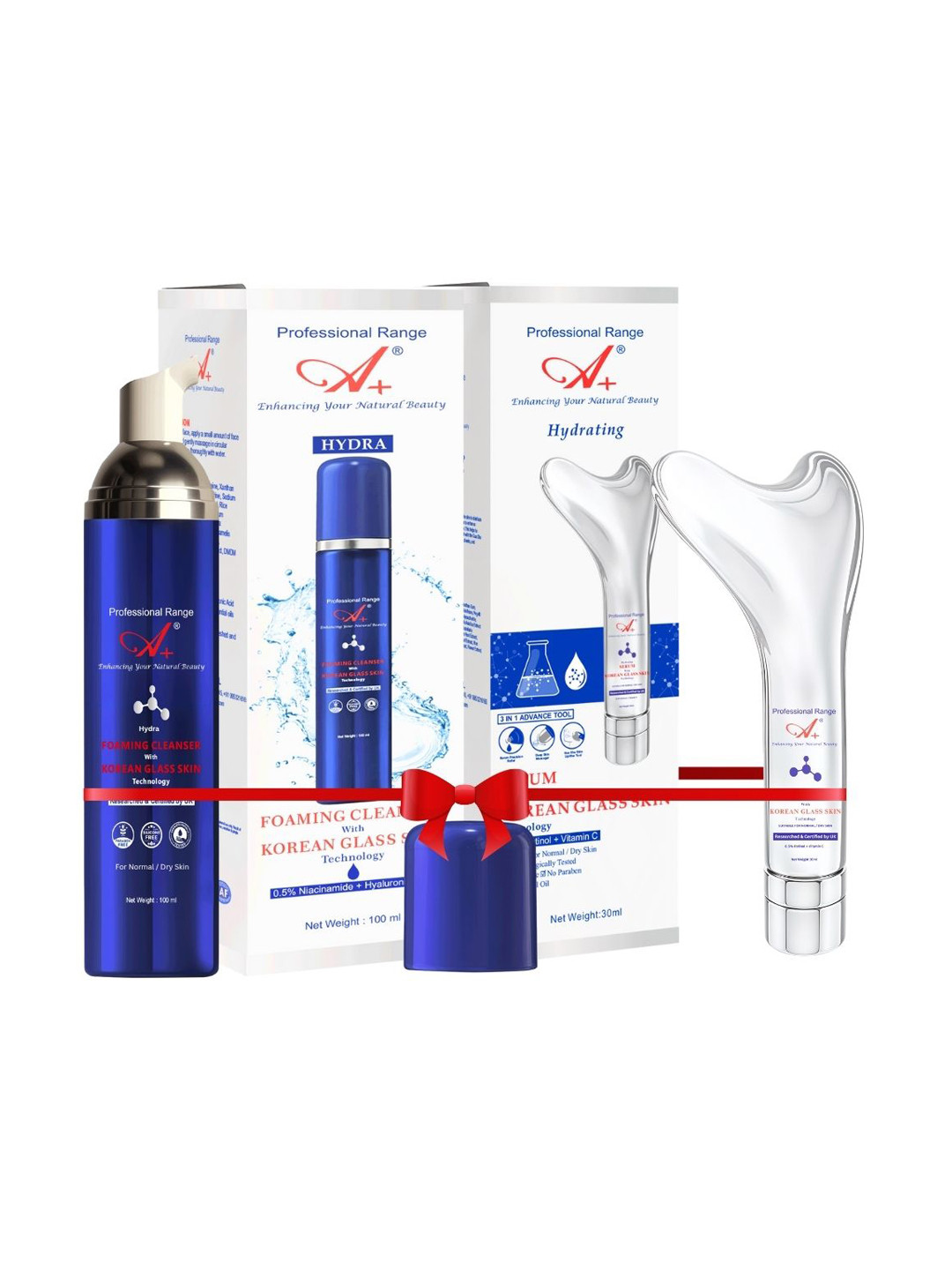 A+ Professional Range A+ Korean Glass Facial Aftercare Kit For Normal To Dry Skin