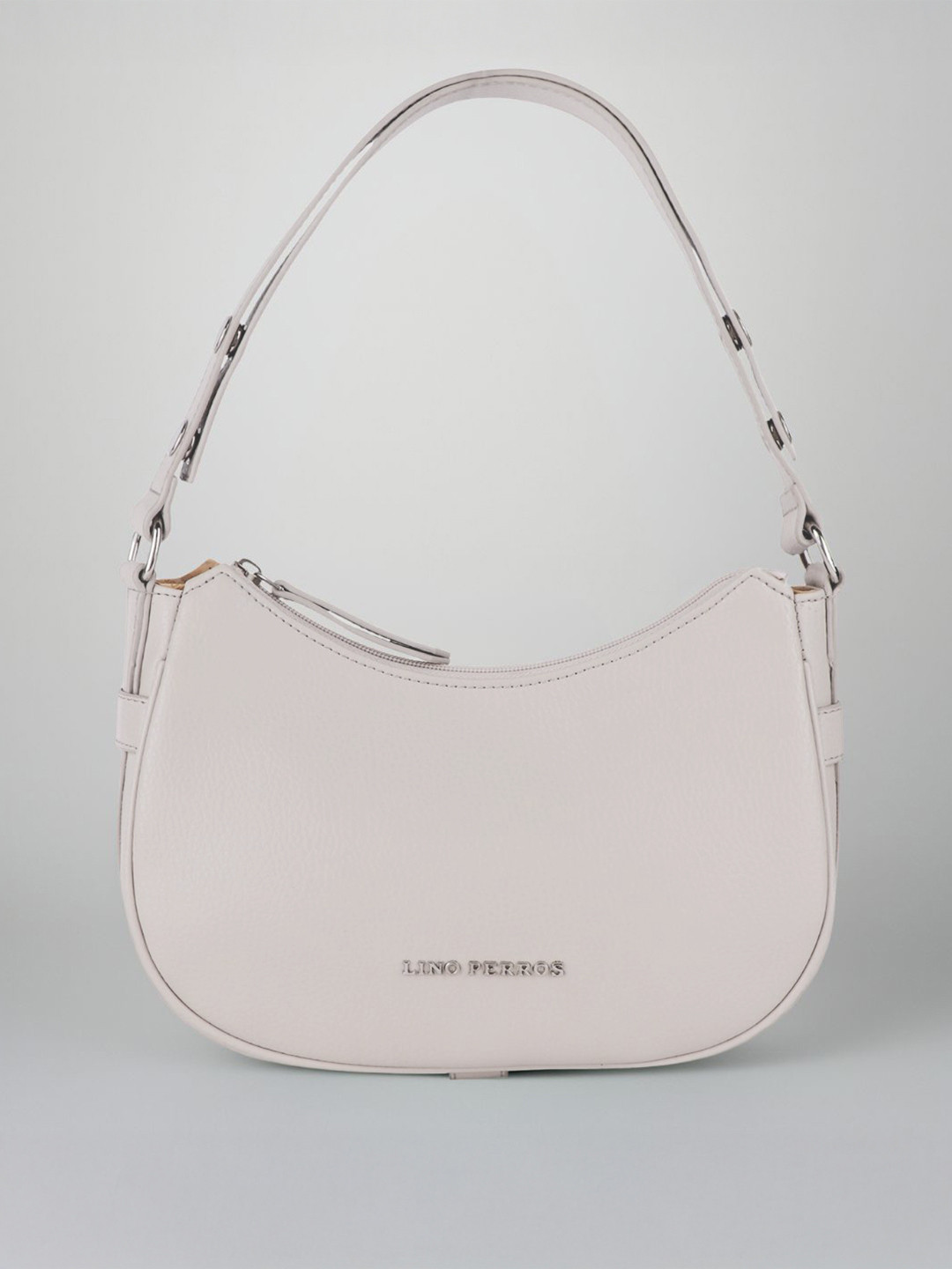Buy Lino Perros Women Beige Solid Structured Shoulder Bag - - Accessories for Women