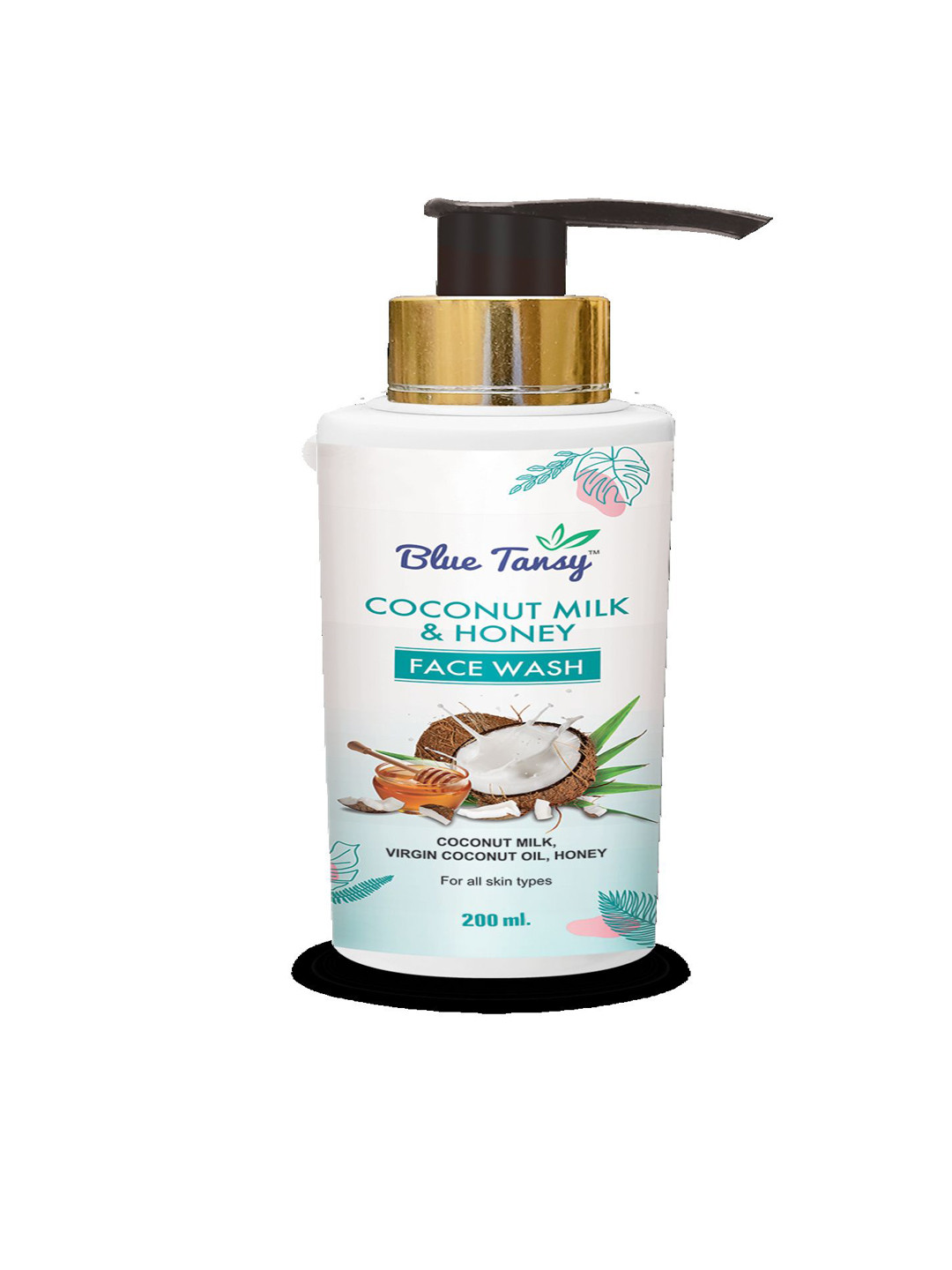 Blue Tansy Coconut Milk & Honey Face Wash- 200 ml