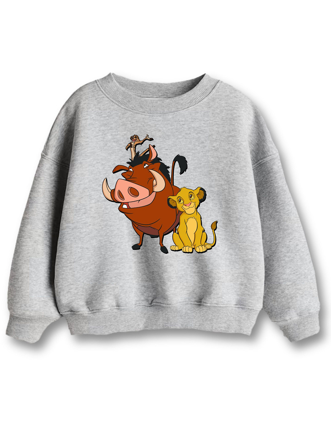 x2o Kids Lion King Simba & Friends Printed Full Sleeve Sweatshirt