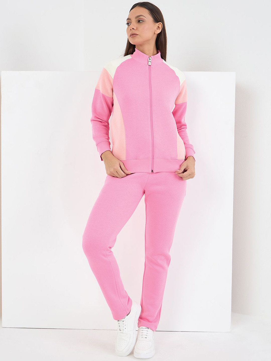 Sweet Dreams Women Mock Neck Night Suits