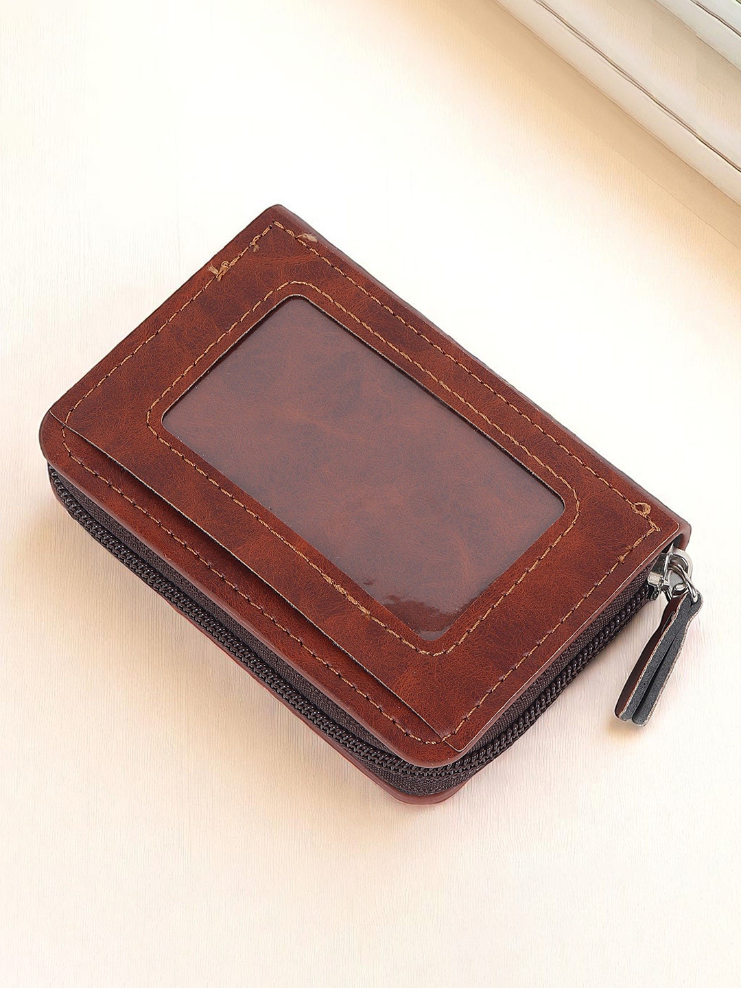 The Roadster Lifestyle Co. Men RFID Card Holder Zip Around Wallet