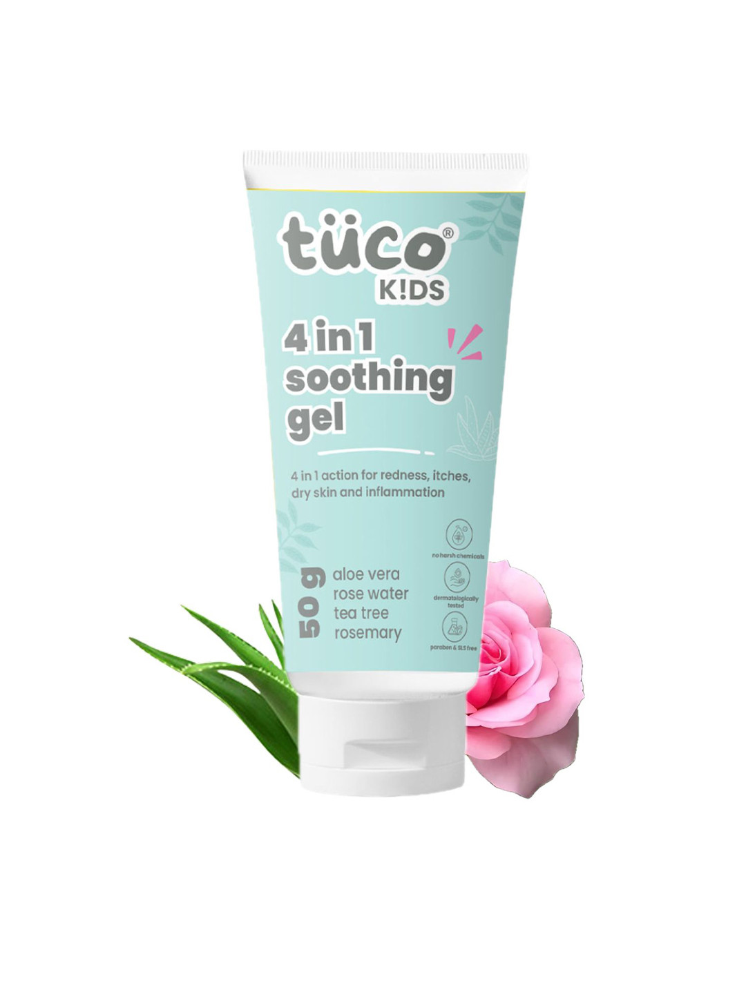 Tuco Intelligent Kids 4-In-1 Soothing Gel With Aloe Vera - 50 g