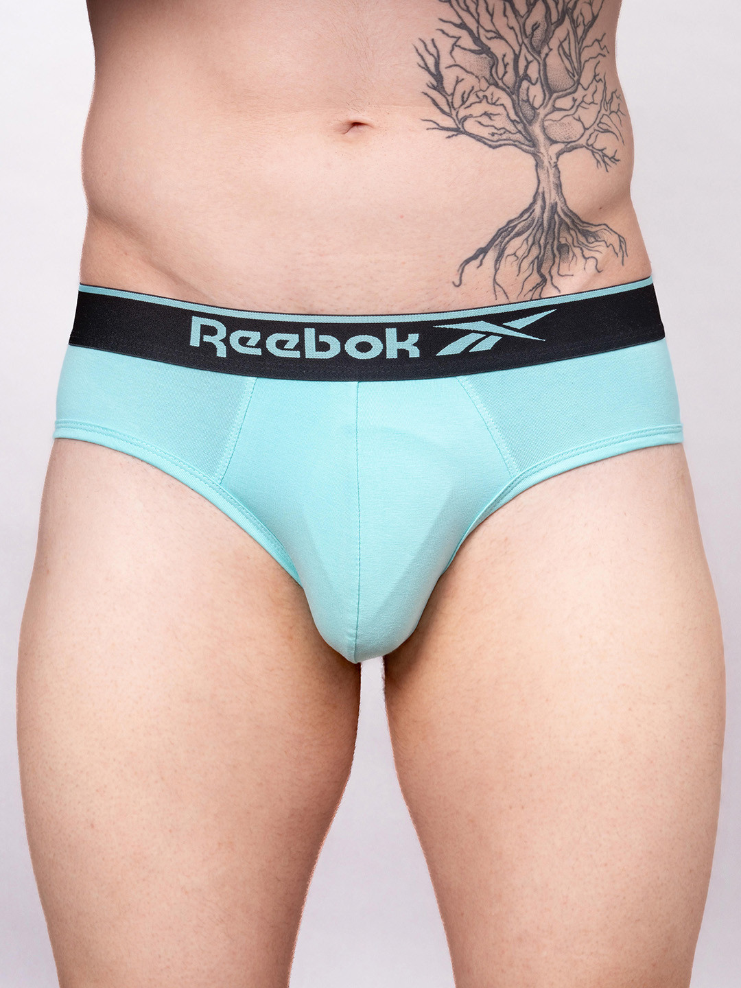 Reebok Men Mid-Rise Basic Brief-LJSBF01-AIAQ