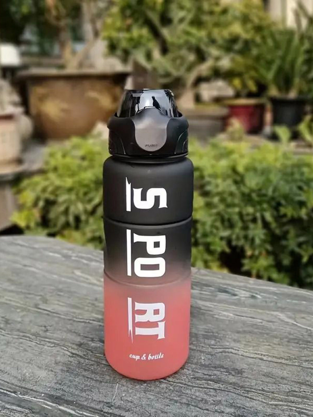 Virtuous Pink & Blue Typography Printed Sipper Water Bottle 1300 ml