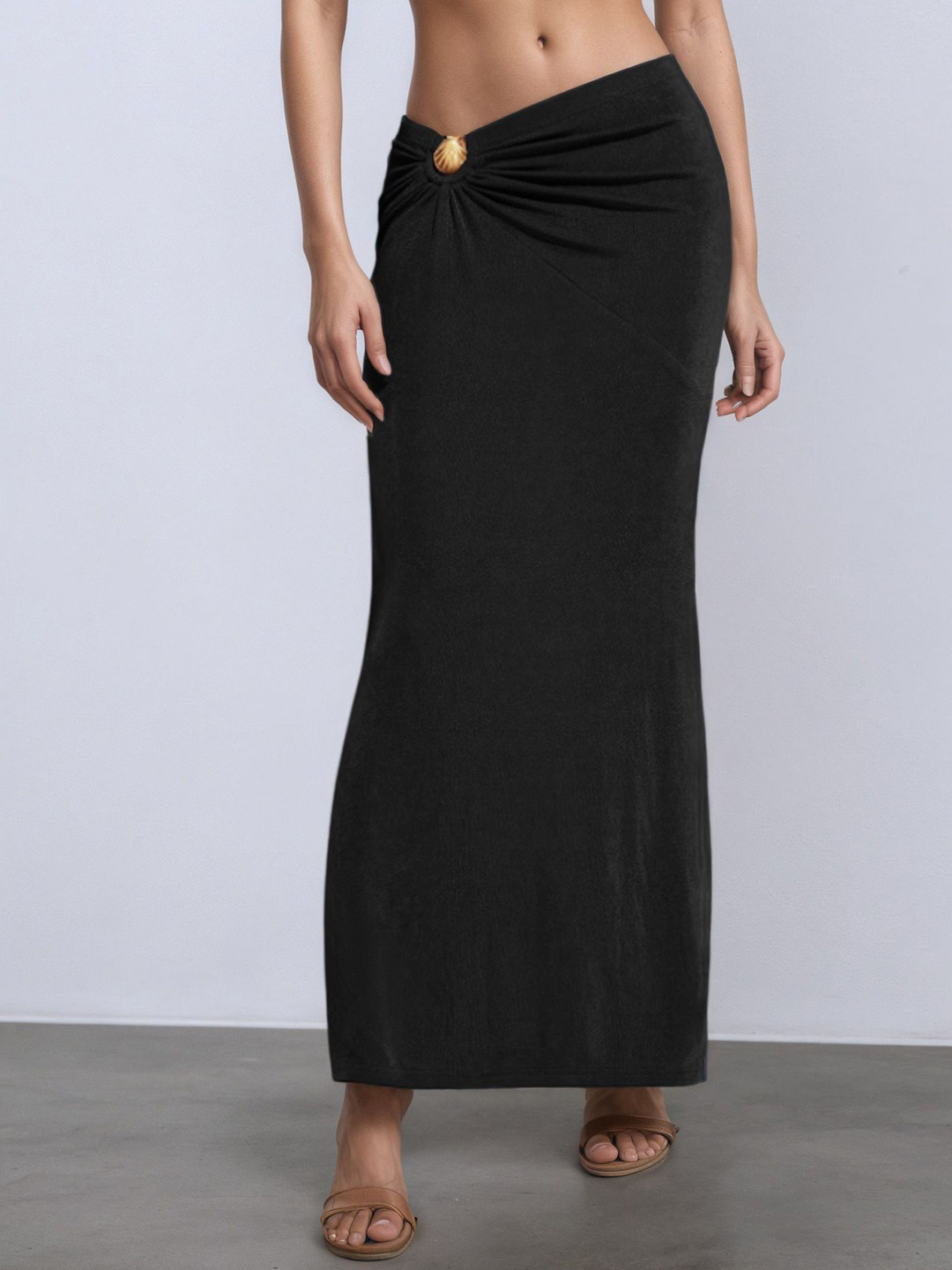 StyleCast x Revolte Women Tulip Maxi Skirt