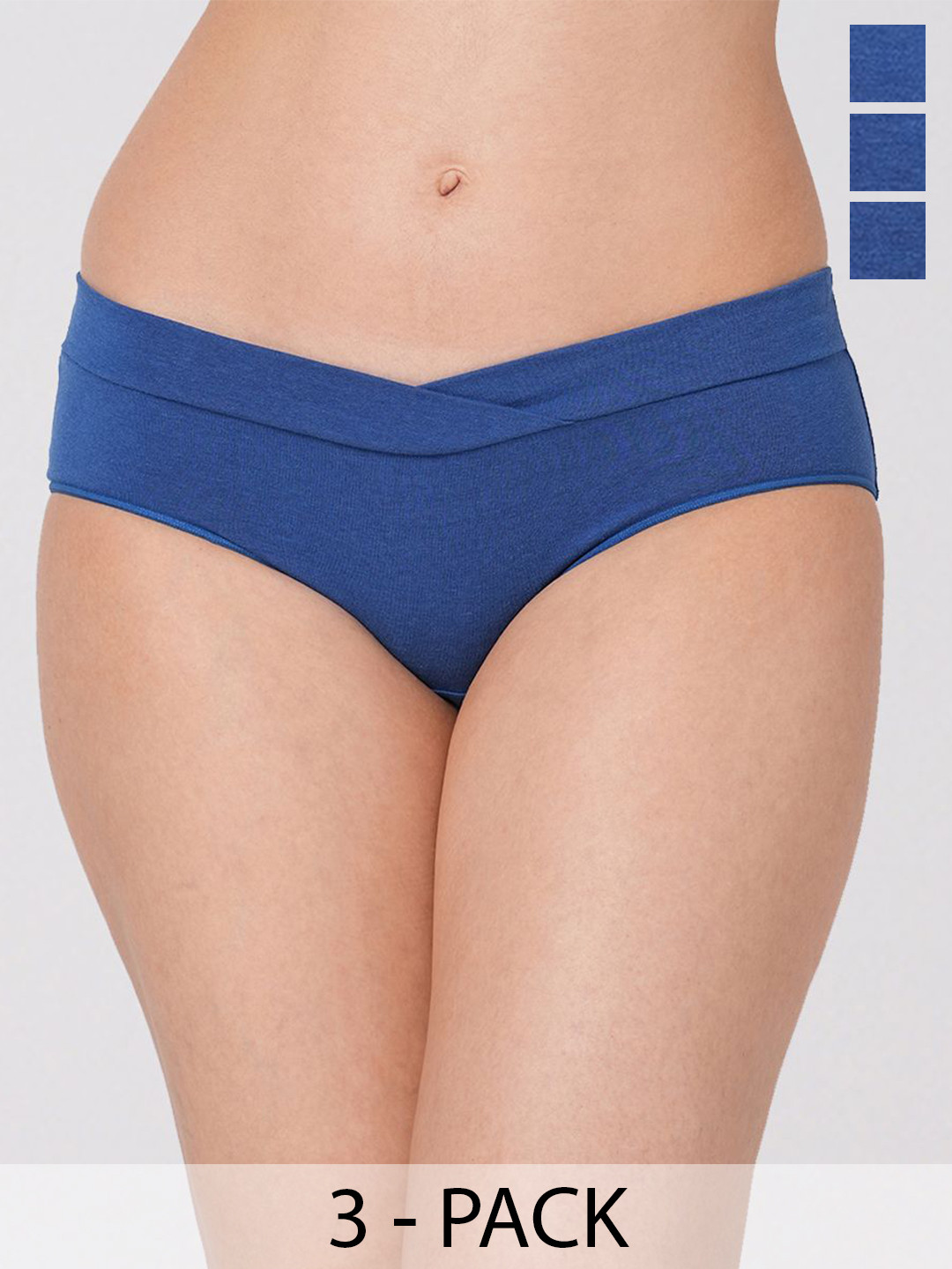 Inner Sense Women Pack Of 3 V Band Basic Briefs