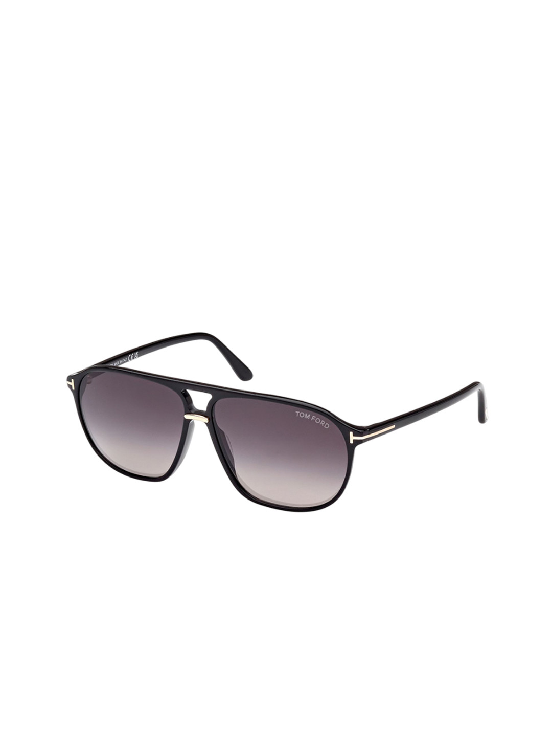 Tom Ford Men UV Protected Aviator Sunglasses FT1026 61 01B